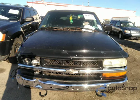 2001 Chevrolet Blazer Ls из США, поврежденный, VIN 1GNDT13W51K220956